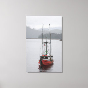 North America, Canada, Queen Charlotte Islands, Canvas Print