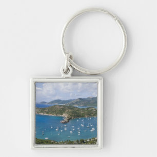 North America, Caribbean, Antigua. English Keychain