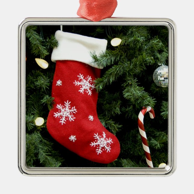 North America. Christmas decorations on tree. 3 (Front)