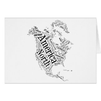 North America in Tagxedo