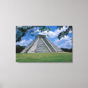 North America, Mexico, Yucatan Peninsula, 2 Canvas Print
