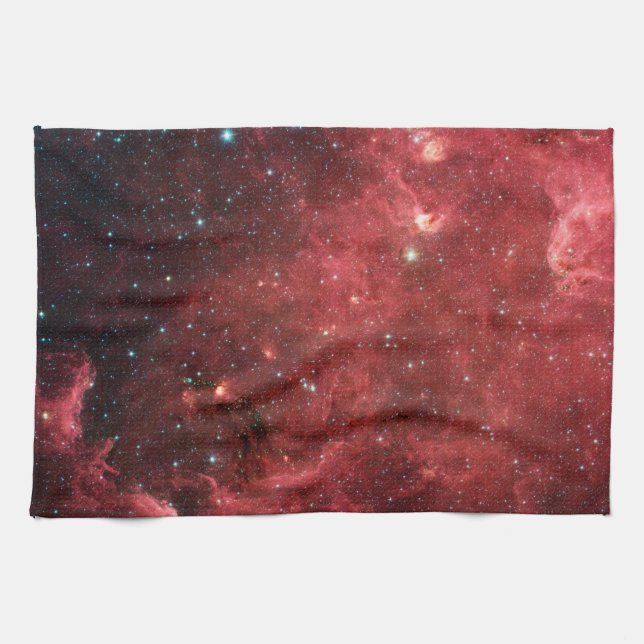 North America Nebula Infrared Kitchen Towel (Horizontal)