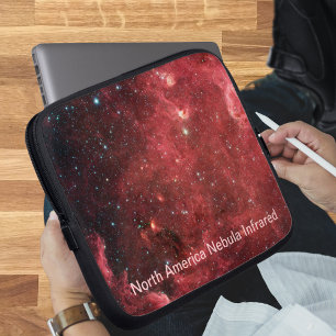 North America Nebula Infrared Laptop Sleeve