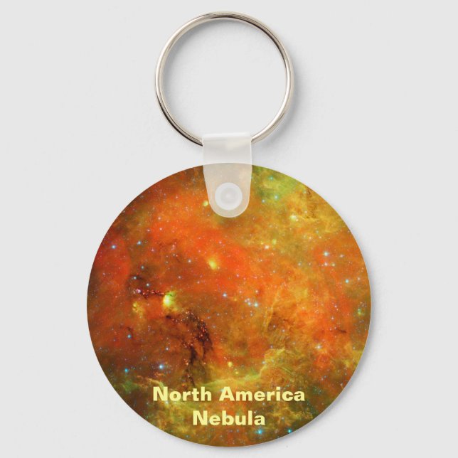 North America Nebula Keychain (Front)