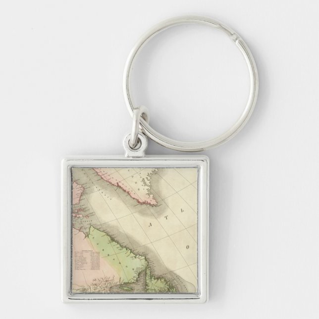 North America Northeast Keychain (Front)