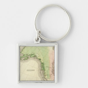 North America Northwest Keychain