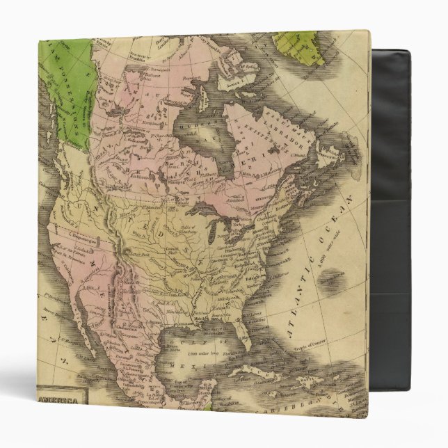 North America Olney Map Binder (Front/Inside)