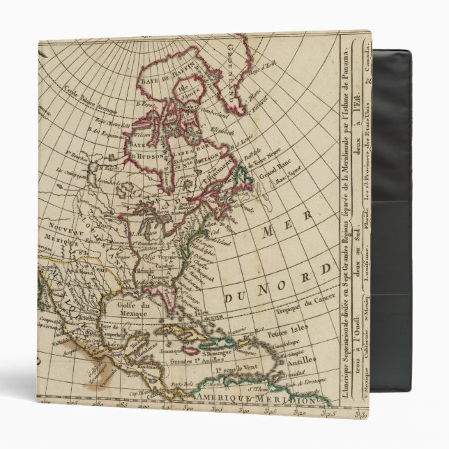 North America School Binder (Front/Inside)