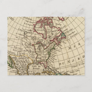North America School Postcard