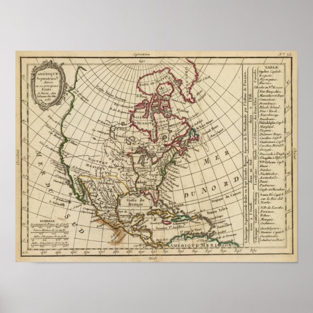 North America School Poster (Front)