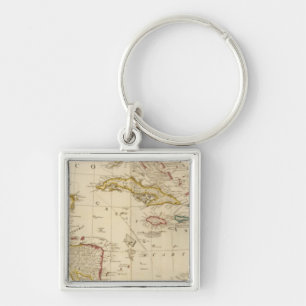 North America south Keychain