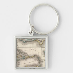North America Southeast Keychain