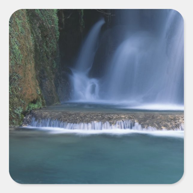 North America, U.S.A., Arizona, Havasu Canyon, 2 Square Sticker (Front)