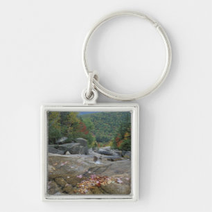 North America, US, NH, Fall foliage in New Keychain