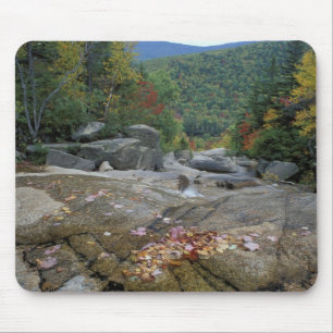 North America, US, NH, Fall foliage in New Mouse Pad