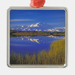 North America, USA, Alaska, Denali NP, Metal Ornament