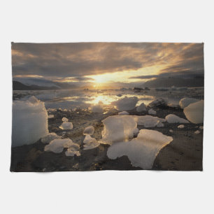 North America, USA, Alaska, Ice Bay, Icescape, Kitchen Towel