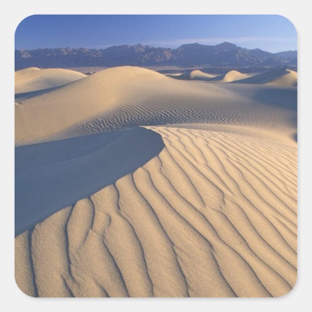 North America, USA, Califorinia, Death Valley 3 Square Sticker (Front)
