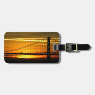 North America, USA, California, San Francisco. 3 Luggage Tag
