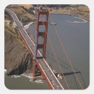 North America, USA, California, San Francisco, Square Sticker