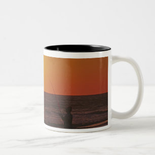North America, USA, Florida, Sanibel Island. Two-Tone Coffee Mug
