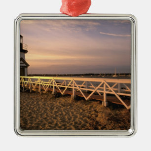 North America, USA, Massachusetts, Nantucket 3 Metal Ornament