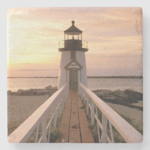 North America, USA, Massachusetts, Nantucket 4 Stone Coaster