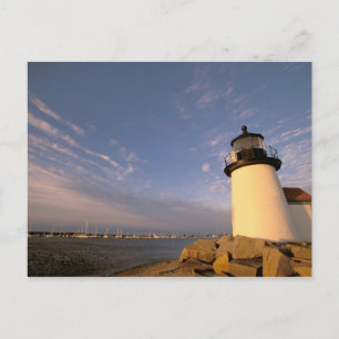 North America, USA, Massachusetts, Nantucket Postcard