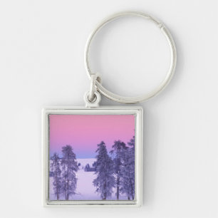 North America, USA, Montana, Yellowstone Keychain