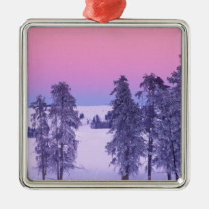 North America, USA, Montana, Yellowstone Metal Ornament