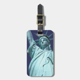 North America, USA, New York, New York City. 7 Luggage Tag