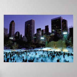 North America, USA, New York, New York City. 9 Poster