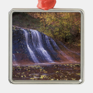North America, USA, Utah, Zion National Park. Metal Ornament