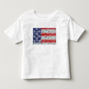 North America, USA, WA, Redmond, U.S. Flag Toddler T-shirt