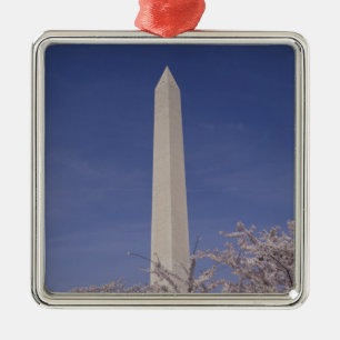 North America, USA, Washington D.C.. Washington Metal Ornament