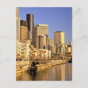 North America, USA, Washington State, Seattle. 4 Postcard