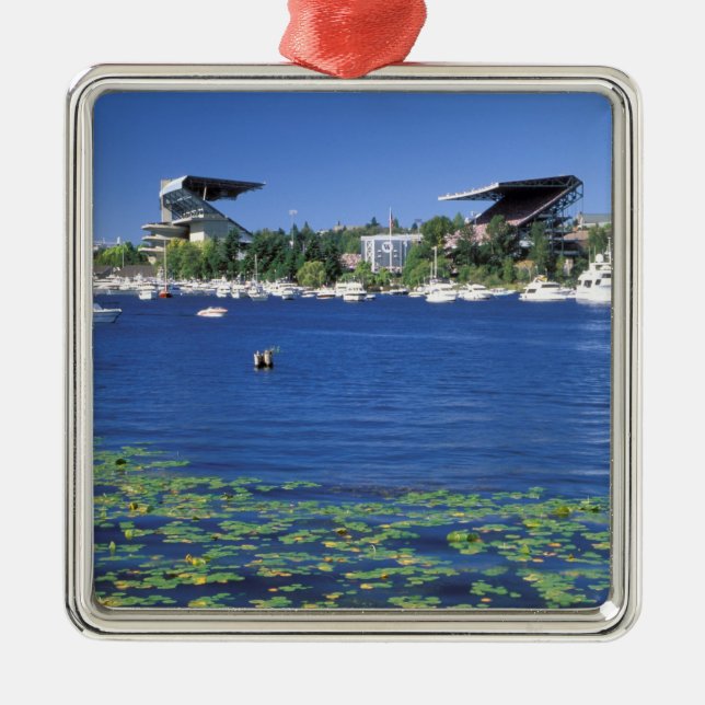 North America, USA, Washington State, Seattle, Metal Ornament (Front)