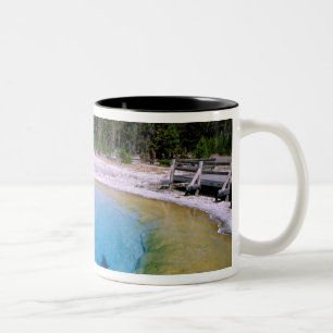 North America, USA, Wyoming, Yellowstone 2 Two-Tone Coffee Mug