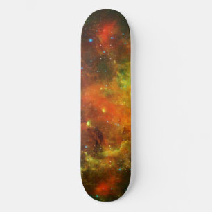 North American and Pelican Nebulae Skateboard