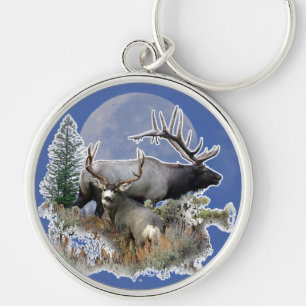 North American big game Keychain