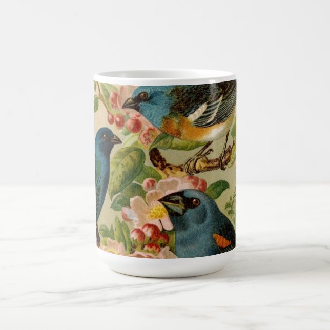 North American Birds | Gustav Mützel Coffee Mug (Center)