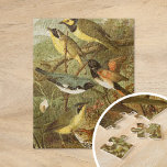 North American Birds | Gustav Mützel Jigsaw Puzzle<br><div class="desc">An illustration by German artist Gustav Mützel from the 1891 book Die Nordamerikanische Vogelwelt (The World of North-American Birds). The book describes each of the North American Birds that Heinrich Nehrling had encountered or read about. The volume is beautifully illustrated by Prof. Robert Ridgway from the Smithsonian Institution and National...</div>