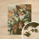 North American Birds | Gustav Mützel Jigsaw Puzzle<br><div class="desc">An illustration by German artist Gustav Mützel from the 1891 book Die Nordamerikanische Vogelwelt (The World of North-American Birds). The book describes each of the North American Birds that Heinrich Nehrling had encountered or read about. The volume is beautifully illustrated by Prof. Robert Ridgway from the Smithsonian Institution and National...</div>