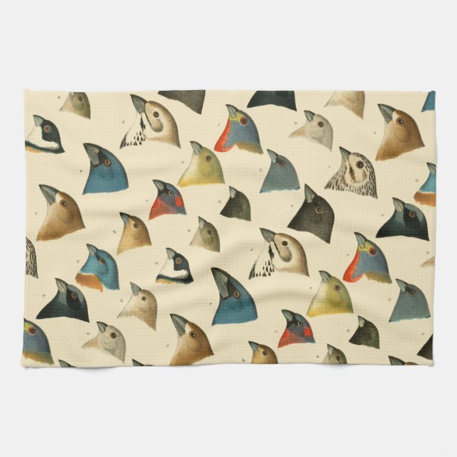 North American Birds Kitchen Towel (Horizontal)