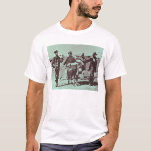North American gold diggers, c.1849 (b/w photo) T-Shirt