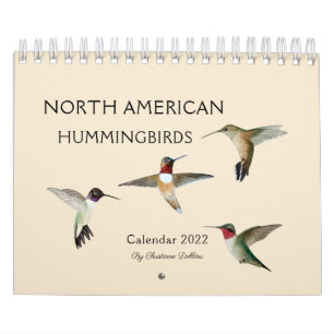 North American Hummingbirds Calendar
