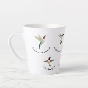 North American Hummingbirds Latte Mug