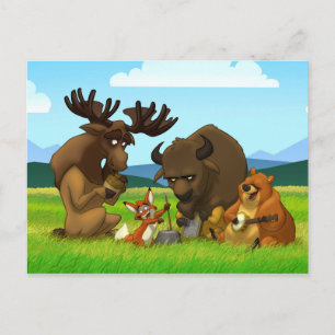 North American Jug Band Postcard