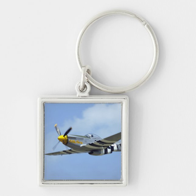 North American P-51D Mustang, Little Horse Keychain (Front)