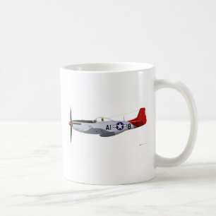 North American P-51D Mustang Tuskegee Airmen Coffee Mug